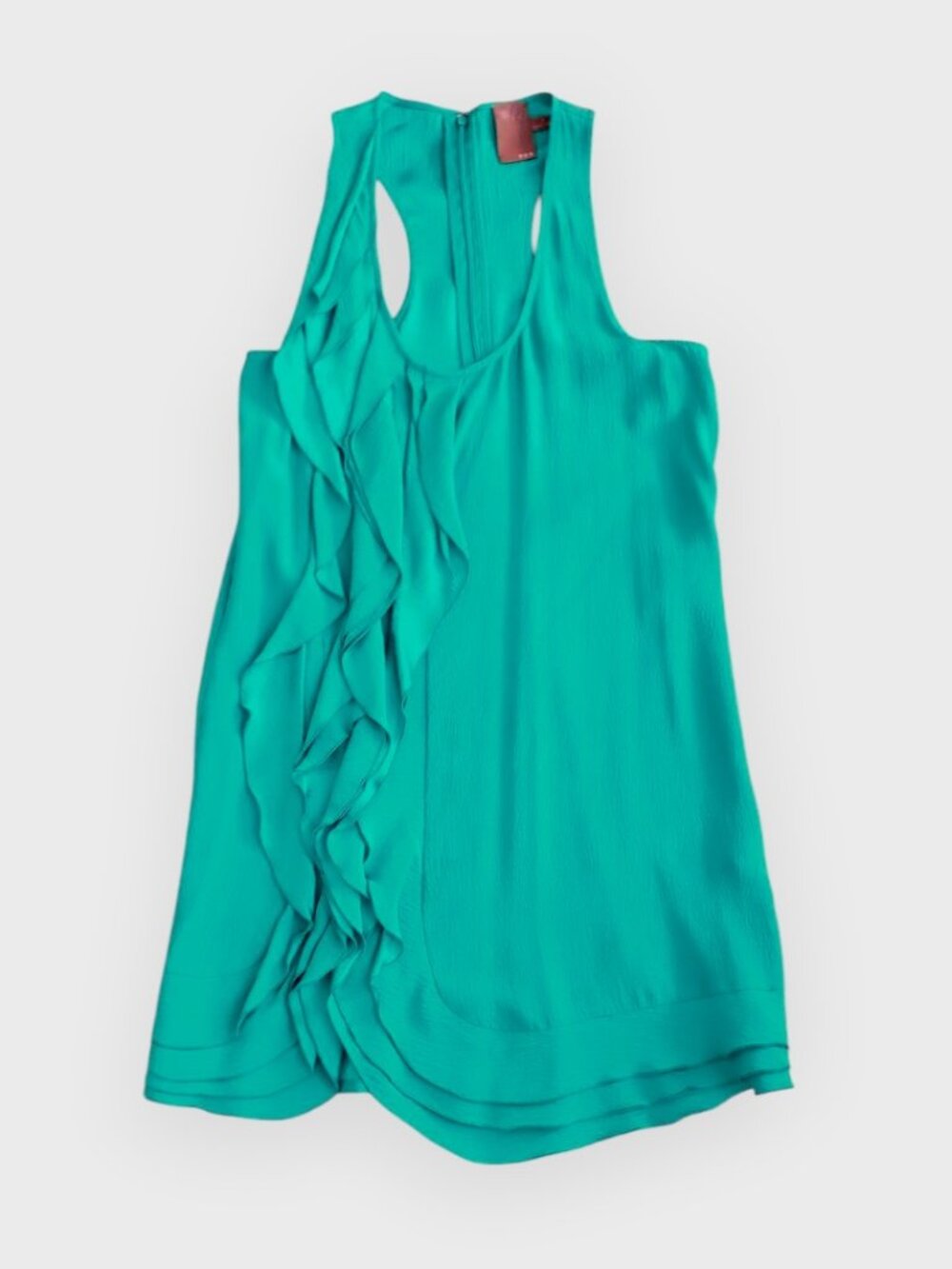 Ali Ro Tropic Emerald Green Silk Dress